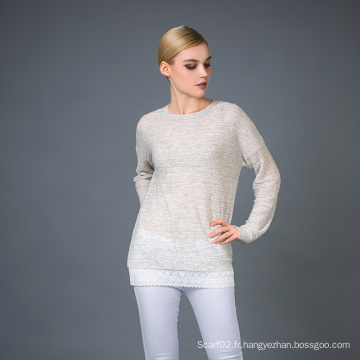 Lady&#39;s Fashion Cashmere Blend Sweater